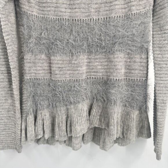 Anthropologie Sleeping on Snow Nuvola Sweater Gray Soft Size XS Wool Blend - Picture 6 of 11